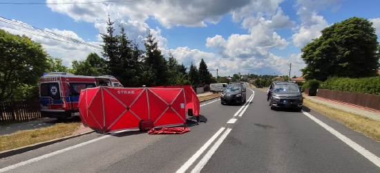 AKTUALIZACJA. REGION. Kolejny śmiertelny wypadek! Nie żyje potrącona 87-letnia kobieta (FOTO)