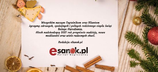 Wesołych Świąt życzy redakcja esanok.life