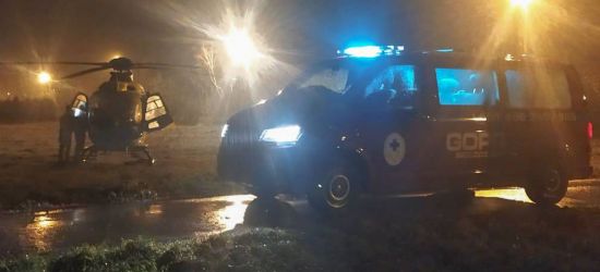 Służby ratunkowe w akcji. Wigilia w busie (FOTO)