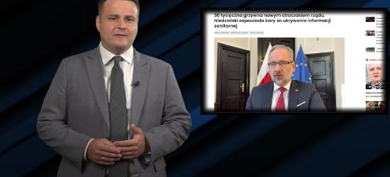 Minister choroby Niedzielski straszy Polaków. Dostaniesz 30 tys. zł kary!