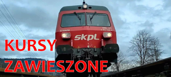 Zawieszone przejazdy pociągów na trasie Sanok – Ustrzyki Dolne