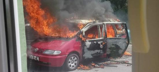 WRACAMY DO TEMATU: Zaprószenie ognia lub zwarcie instalacji możliwą przyczyną pożaru samochodu (ZDJĘCIA)