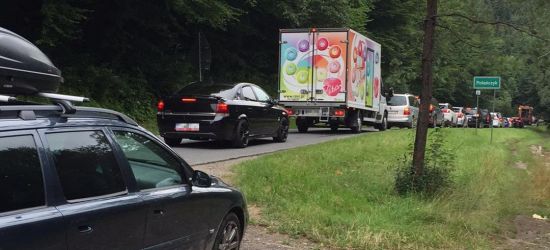 Powroty z wakacji. Korki w Bieszczadach! (FOTO)