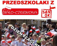 Przedszkolaki z Biało-Czerwoną