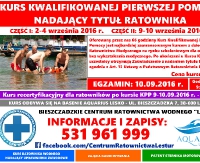 KURSY !!! – RATOWNIK WODNY – KWALIFIKOWANEJ PIERWSZEJ POMOCY – PATENT STERNIKA MOTOROWODNEGO