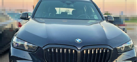 Skradziono luksusowe bmw. Odnalezione na granicy (ZDJĘCIA)