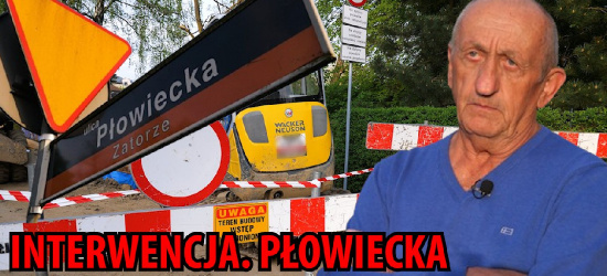 Problemy z przejazdem ulicą Płowiecką. Mieszkaniec podaje rozwiązanie! (VIDEO)
