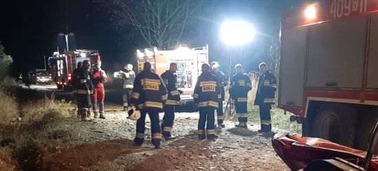 BIESZCZADY: Pożar lasu przy Połoninie Caryńskiej (ZDJĘCIA)