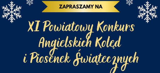 KOSTAROWCE: XI Powiatowy Konkurs Angielskich Kolęd i Piosenek Świątecznych