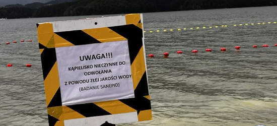 SOLINA. Kąpielisko „Biała Flota” zamknięte do odwołania!