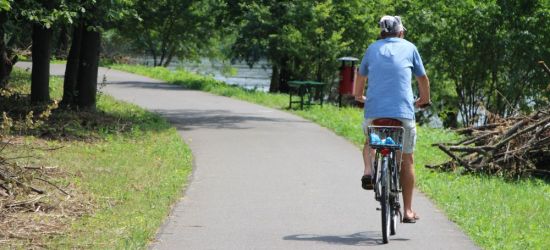 SANOK: 725 m ścieżki rowerowej nad Sanem. Ławeczki i paleniska (ZDJĘCIA)