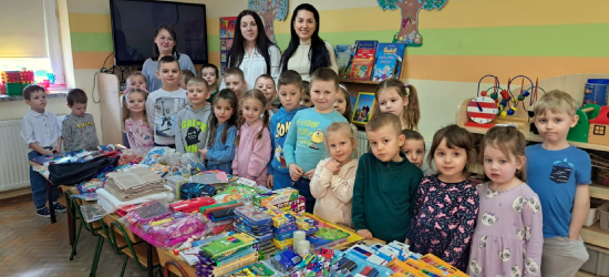 Przedszkolaki z Samorządowego Przedszkola w Bukowsku dla dzieci z Kamerunu!