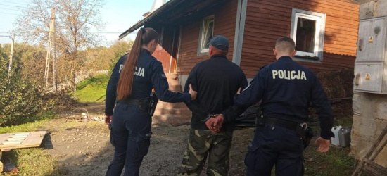 Pożar domu w Golcowej. To było podpalenie!