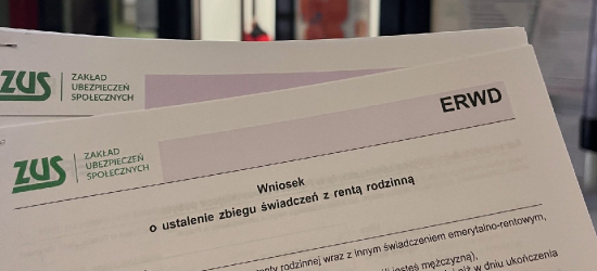 ZUS: Ponad 31 tys. wniosków o rentę wdowią na Podkarpaciu. Kolejny etap kampanii informacyjnej