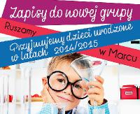Zapisy do nowej grupy w Przedszkolu Akademia Małego Geniusza