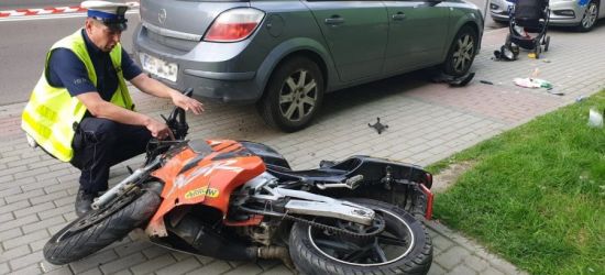 SANOK: Motorowerem uderzył w pieszych! (ZDJĘCIE)
