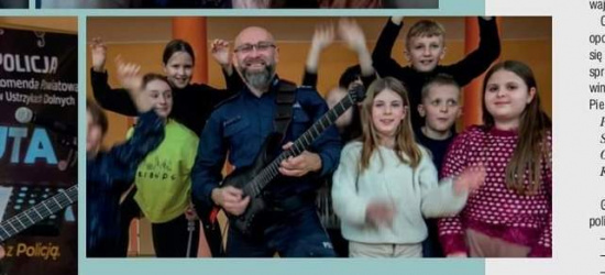 ,,Policyjna nuta bezpieczeństwa”. Projekt ustrzyckiego policjanta rozpowszechniany na całą Polskę