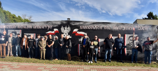 Sanok pamięta o Żołnierzach Niezłomnych! Odsłonięto mural (ZDJĘCIA)