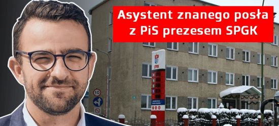 Krzysztof Jarosz, asystent czołowego polityka PiS, nowym prezesem SPGK. Opozycja pyta, dlaczego bez konkursu?