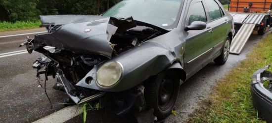 Wypadek w Brzozowie. Policja publikuje ZDJĘCIA