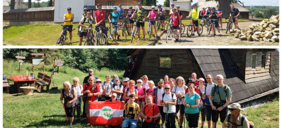 PTTK SANOK. Aktywny początek wakacji. Wycieczka piesza i rowerowa (ZDJĘCIA)