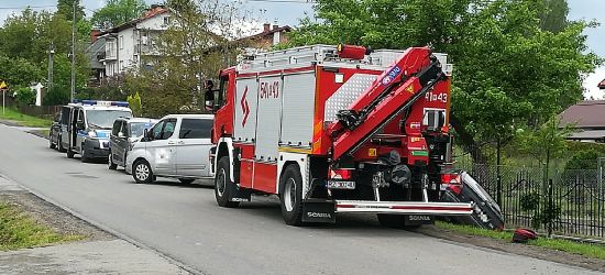 Śmiertelny wypadek w Trepczy. Nie żyje rowerzysta (ZDJĘCIA)