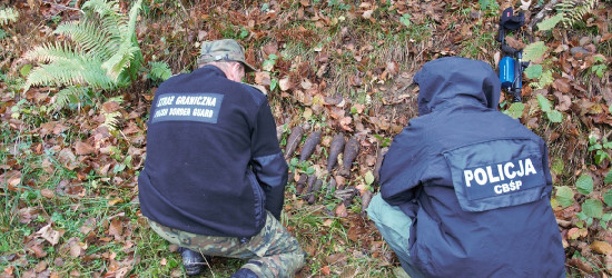 Operacja oczyszczanie. Znaleziono 30 pocisków moździerzowych (FOTO)
