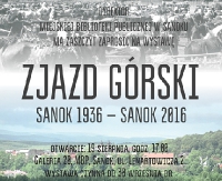 Miejska Biblioteka Publiczna w Sanoku zaprasza na wystawę „Zjazd Górski. Sanok 1936-Sanok 2016”