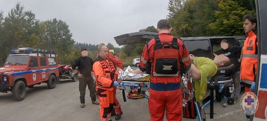 GOPR: Zaginięcie chłopca, urazy drwali, zasłabnięcie (FOTO)