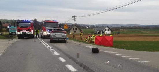 Groźny wypadek. Interweniowało LPR (ZDJĘCIE)