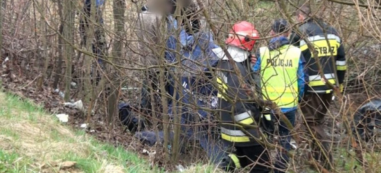 SANOK. Zwłoki w potoku. To najprawdopodobniej mężczyzna