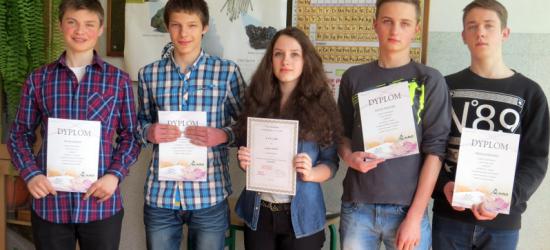 O naukach przyrodniczych wiedzą prawie wszystko. Zagórscy gimnazjaliści osiągają kolejne sukcesy (ZDJĘCIA)