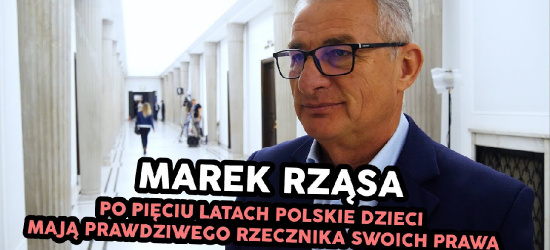 O nowym Rzeczniku Praw Dziecka i niedzielach handlowych (VIDEO)