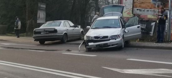 Stłuczka na ulicy Jagiellońskiej. Uważajcie! (ZDJĘCIA)