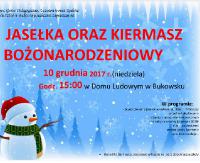 Jasełka i Kiermasz Bożonarodzeniowy w Zespole Szkół w Bukowsku