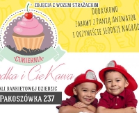 Cukiernia Słodka i CieKawa w Pakoszówce zaprasza na kolejne Słodkie Popołudnie tym razem ze strażakami