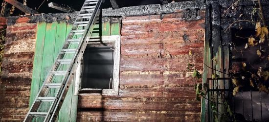 Tragiczny pożar domu. Śmierć mężczyzny (ZDJĘCIA)
