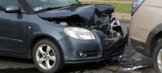 Zderzenie skody i chevroleta na Przemyskiej (FOTO)