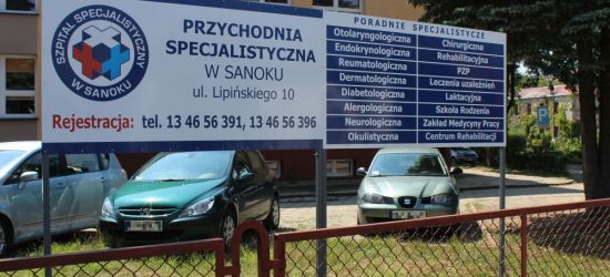 SZPITAL SANOK: Wstrzymane planowe przyjęcia w poradniach!