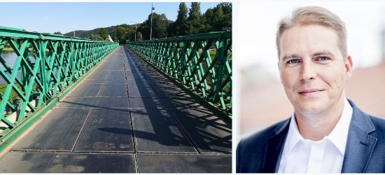 Radny odpowiada staroście w sprawie mostu. „Nie ma uchwały zarządu powiatu”