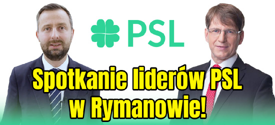 W. Kosiniak-Kamysz w Rymanowie. „Zapraszam na rozmowę o »Uczciwej Polsce!«” (VIDEO)