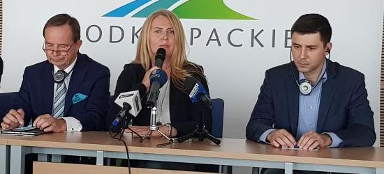 Elżbieta Łukacijewska wraz z członkami Komisji Transportu i Turystyki Parlamentu Europejskiego odwiedzili Podkarpacie