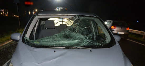 30-latek wtargnął przed nadjeżdżający samochód (FOTO)