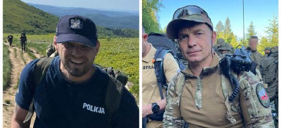 Zasłabł na szlaku w Bieszczadach. Z pomocą ruszyli mundurowi