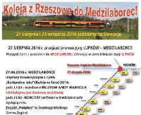 NASZ PATRONAT: Koleją z Rzeszowa do Medzilaborec