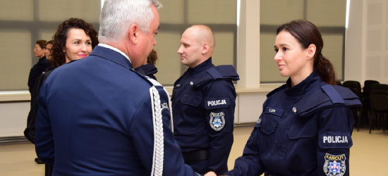 Nowi funkcjonariusze w szeregach Policji (ZDJĘCIA)