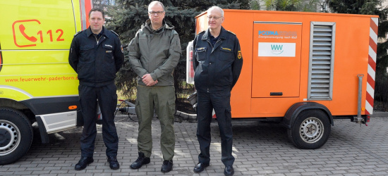 Do Przemyśla dotarł z Niemiec agregat prądotwórczy. Trafi do szpitala na Ukrainie ZDJĘCIA