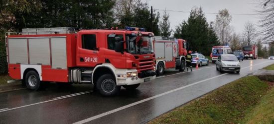 SANOK: Utrudnienia na Lipińskiego. Jedna osoba poszkodowana (FOTO)