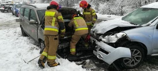 SANOK: Zderzenie osobówek na Wójtostwie! (VIDEO, FOTO)