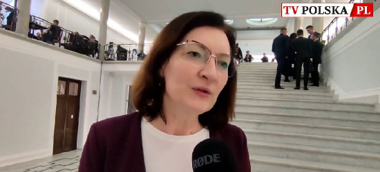 EWA LENIART: Nikt mównicy nie blokuje (VIDEO)